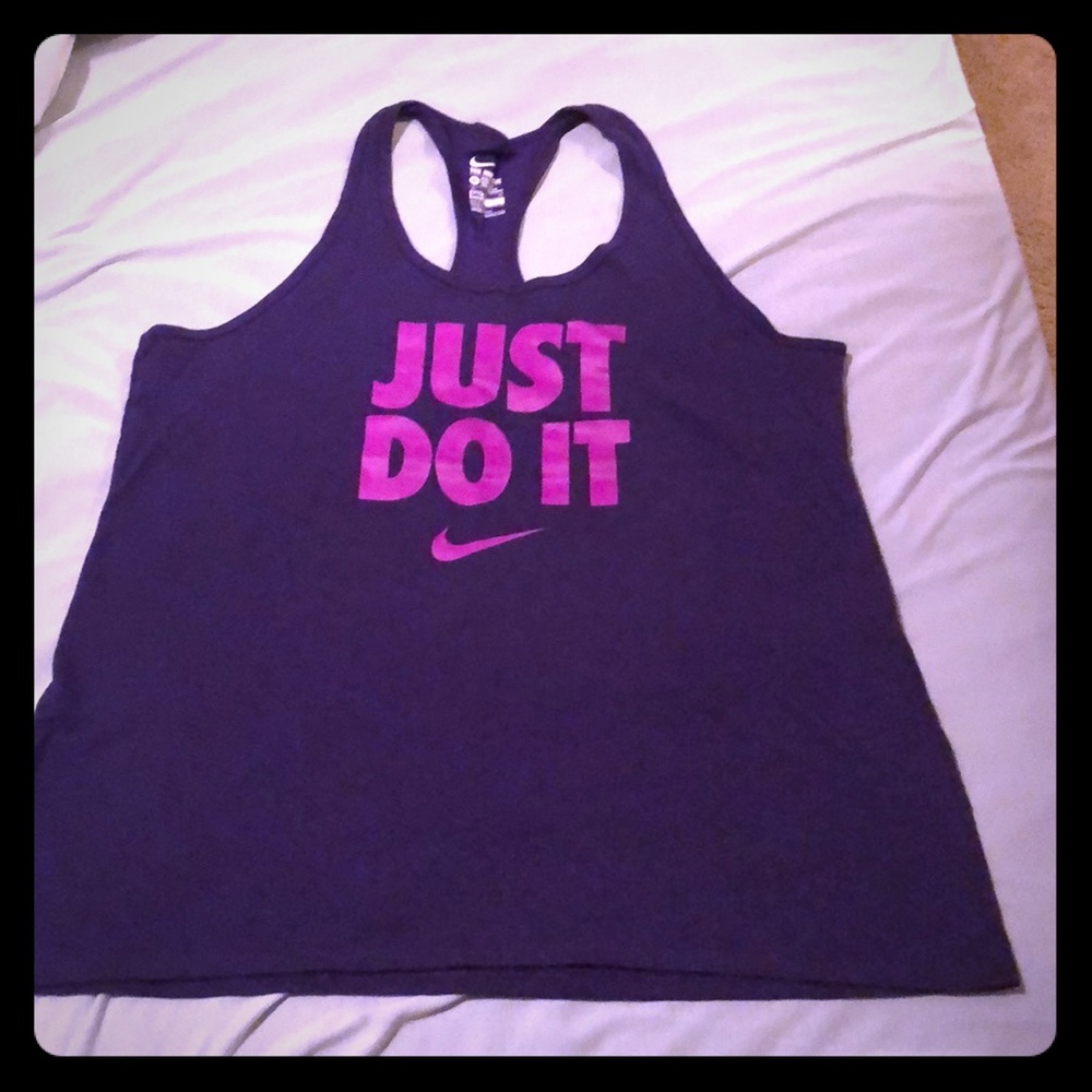 Nike purple tank top size XL